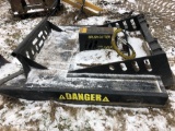 68 inch Brush cutter skid steer attachment