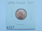 1956 LINCOLN CENT BU RED