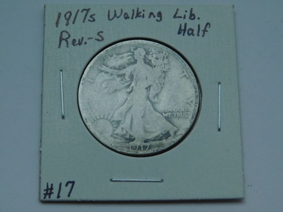 1917S REV. WALKING LIBERTY HALF G
