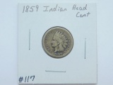 1859 INDIAN HEAD CENT AG