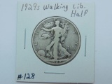 1929S WALKING LIBERTY HALF F