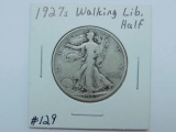 1927S WALKING LIBERTY HALF F