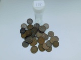 ROLL OF 50 INDIAN HEAD CENTS