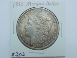 1890 MORGAN DOLLAR BU