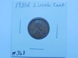 1931D LINCOLN CENT VF