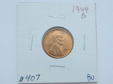1944D LINCOLN CENT BU