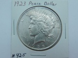 1923 PEACE DOLLAR UNC