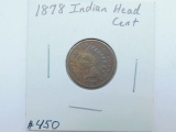1878 INDIAN HEAD CENT VG