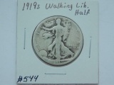 1919S WALKING LIBERTY HALF G