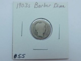 1903S BARBER DIME (A TOUGH DATE) AG