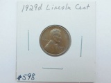 1929D LINCOLN CENT XF
