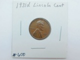 1931D LINCOLN CENT XF