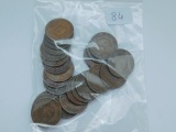 25 DIFFERENT INDIAN HEAD CENTS