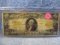 1922 $20. GOLD CERTIFICATE VG