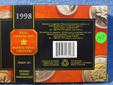 1998 CANADIAN PROOF SET IN HOLDER