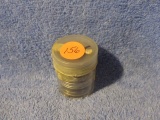 ROLL OF 20 WALKING LIBERTY HALVES