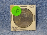 1924 PEACE DOLLAR XF