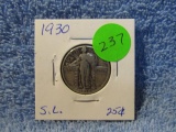 1930 STANDING LIBERTY QUARTER VF