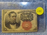 1874 10-CENT FRACTIONAL NOTE XF