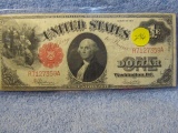 1917 $1. LEGAL TENDER NOTE SPEELMAN/WHITE AU