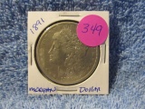 1891 MORGAN DOLLAR F