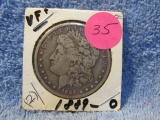 1889O MORGAN DOLLAR F+