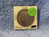 1923D PEACE DOLLAR XF