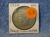 1928 PEACE DOLLAR XF