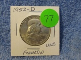 1962D FRANKLIN HALF UNC