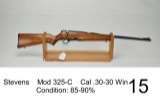 Stevens    Mod 325-C    Cal .30-30 Win    Condition: 85-90%