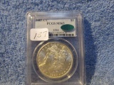 1885CC MORGAN DOLLAR PCGS MS63 CAC STICKER