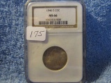 1946S WASHINGTON QUARTER NGC MS66