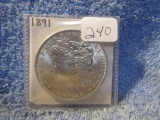 1891 MORGAN DOLLAR BU