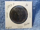 1883S MORGAN DOLLAR (TONING) AU