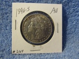 1896S MORGAN DOLLAR AU