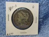 1900S MORGAN DOLLAR VG