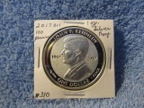 2017 JOHN F. KENNEDY 1-OZ. .999 SILVER ROUND PF