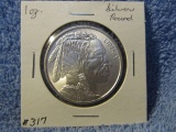 BUFFALO 1-OZ. .999 SILVER ROUND BU