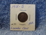 1915S LINCOLN CENT XF