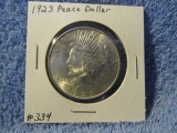 1923 PEACE DOLLAR (NICE) BU