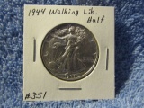 1944 WALKING LIBERTY HALF AU