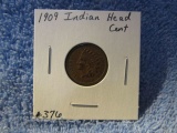 1909 INDIAN HEAD CENT AU