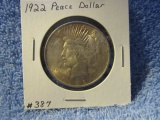 1922 PEACE DOLLAR BU