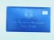 1971S SILVER IKE DOLLAR IN BLUE ENVELOPE BU