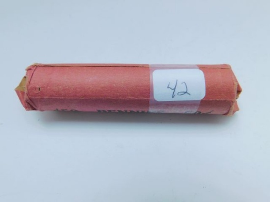 ROLL OF 1962D LINCOLN CENTS BU