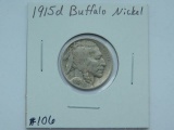 1915D BUFFALO NICKEL VF