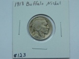 1918 BUFFALO NICKEL F