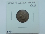 1893 INDIAN HEAD CENT BU