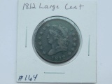 1812 LARGE CENT VF