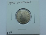 1905 V-NICKEL (NICE) BU